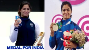 निशानेबाज मनु भाकर / Olympic medalist Manu Bhaker biography medals records age